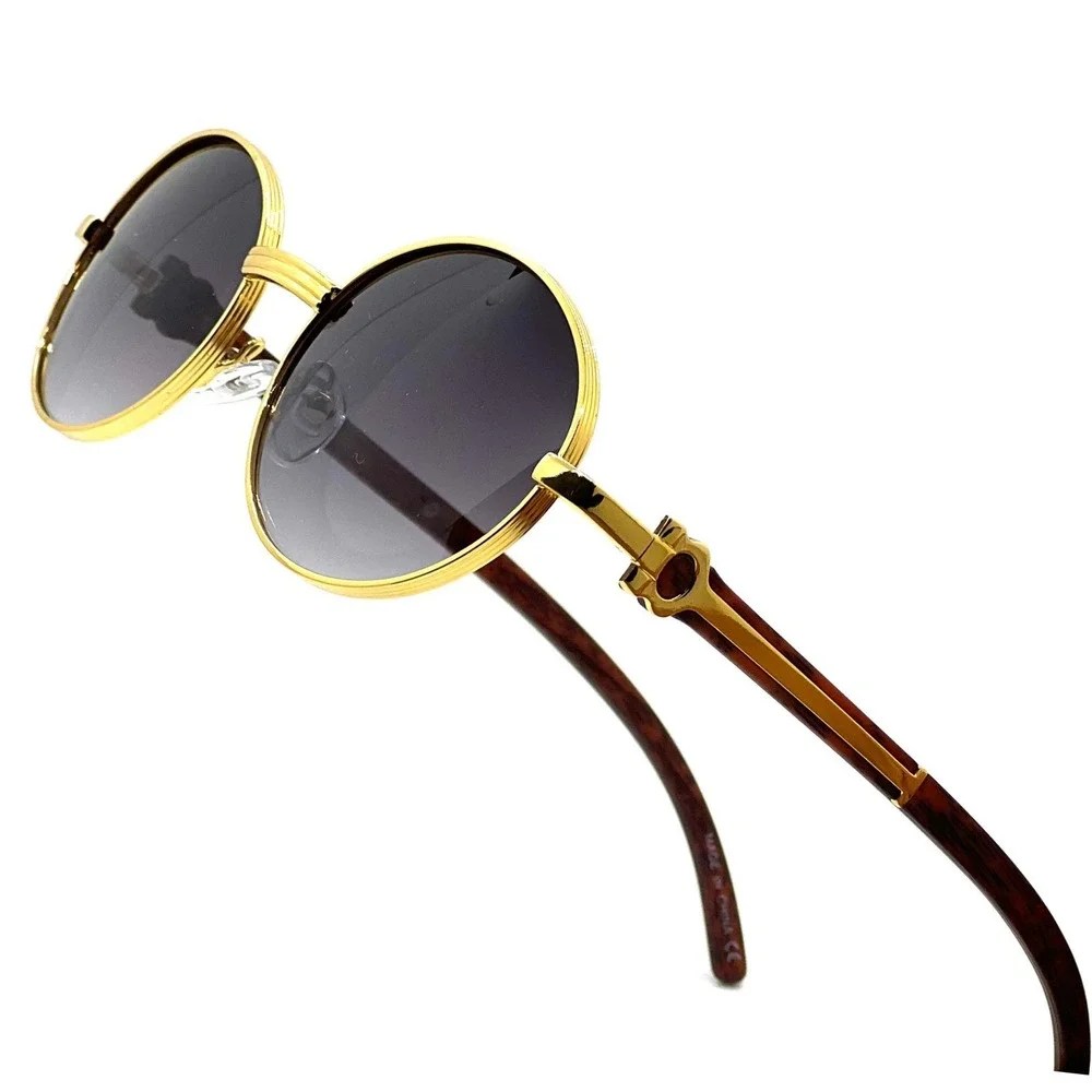 Sunglasses Men's Fashion Square Black Lens Cholo Gangs Rapper Shades Hip Hop New